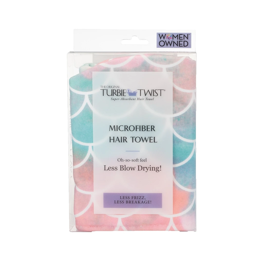 Turbie Twist Microfiber Hair Towel - Absorbent And Lightweight