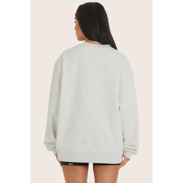Set Active Midweight Fleece Crewneck Sweatshirt