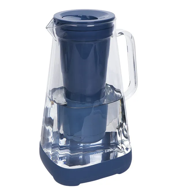 Glacier Fresh Filter P02 10 Cup Glass Water Pitcher With Filter