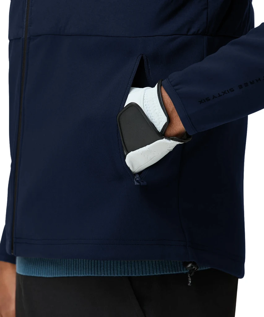 Three Sixty Six Hybrid Tech Full-Zip Jacket