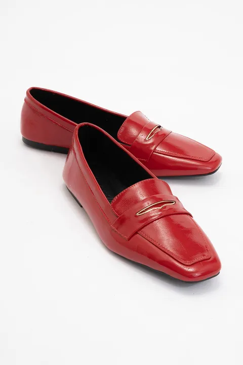 Forever & Always Shoes Iridessa Leather Loafers (Women)