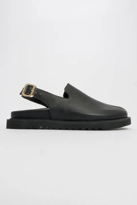 Laby Suede Leather Clogs (Women)