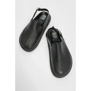 Forever & Always Shoes Laby Suede Leather Clogs (Women)