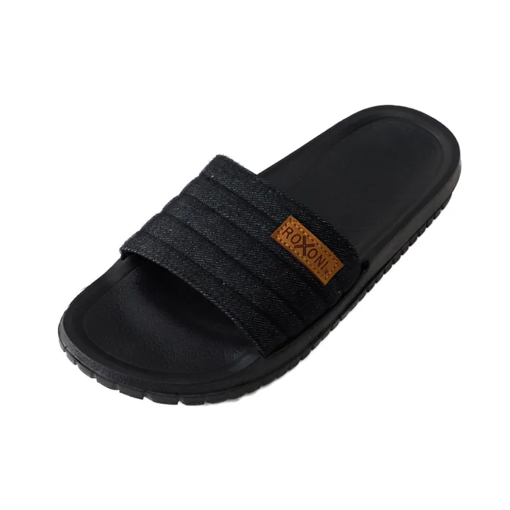 Roxoni Roxoni Men's Casual Comfort Breathable Denim Open Toe House Sandal Slipper