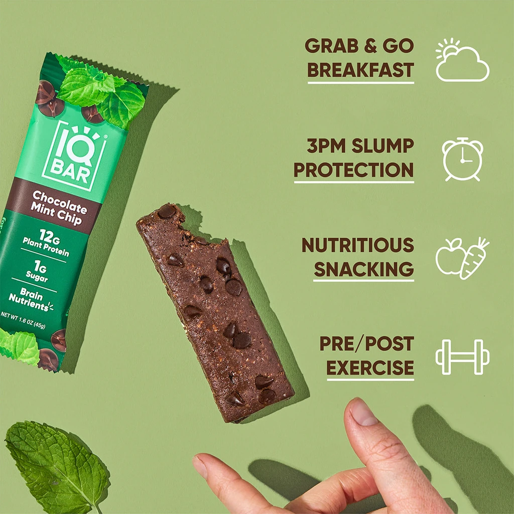 IQBAR Chocolate Mint Chip