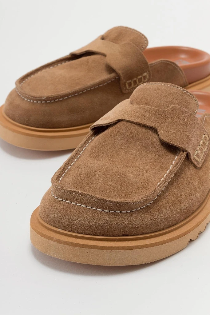 Forever & Always Shoes Laven - Suede Leather Clogs