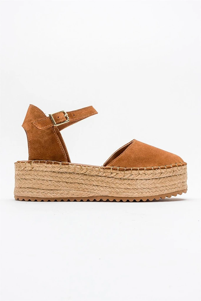 Forever & Always Shoes Viba - Suede Leather Espadrilles