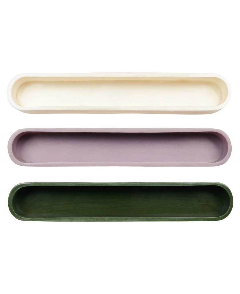Lainy Home Skinny Resin Platter