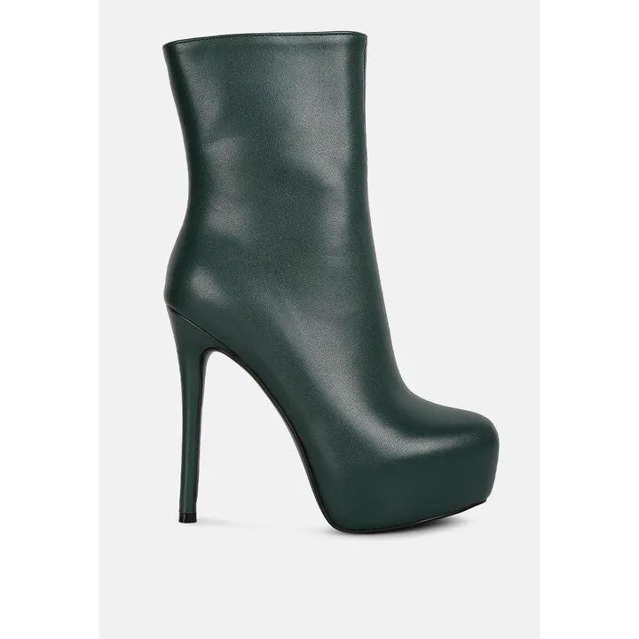 London Rag Marsha High Platform Stiletto Ankle Boots