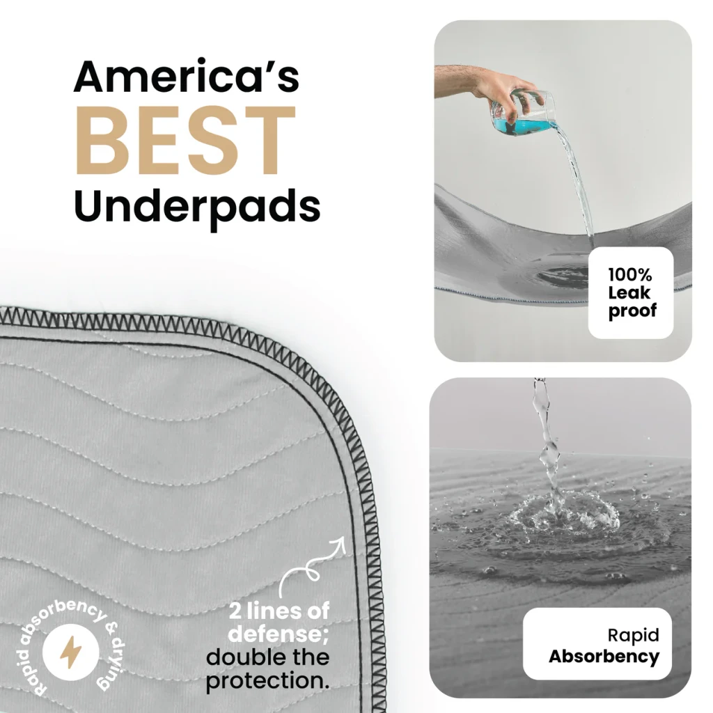 Improvia Washable Heavy Absorbency Underpads