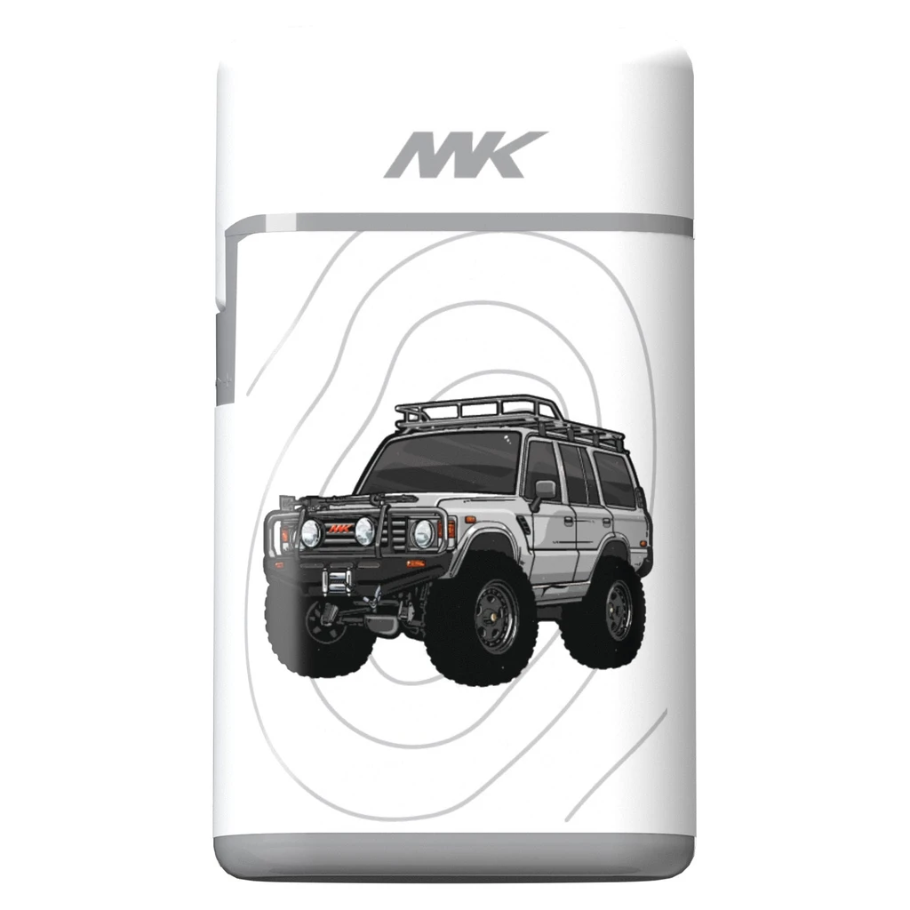 MK Lighter Windproof Torch Flame Lighter – Stylish Chibi Vehicle Design