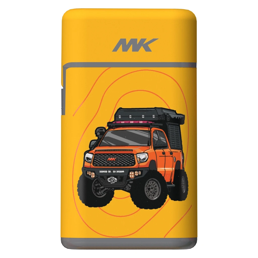 MK Lighter Windproof Torch Flame Lighter – Stylish Chibi Vehicle Design