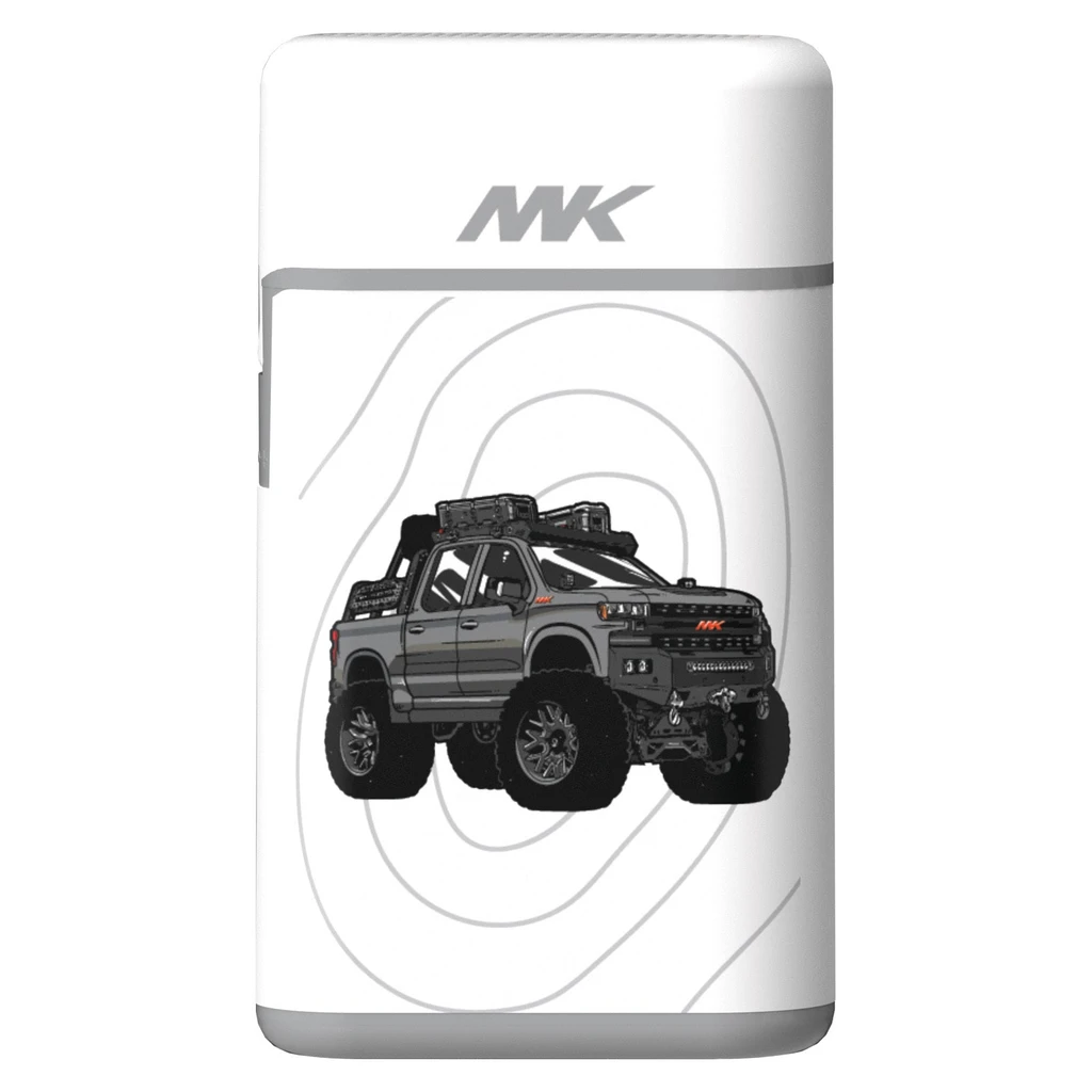 MK Lighter Windproof Torch Flame Lighter – Stylish Chibi Vehicle Design