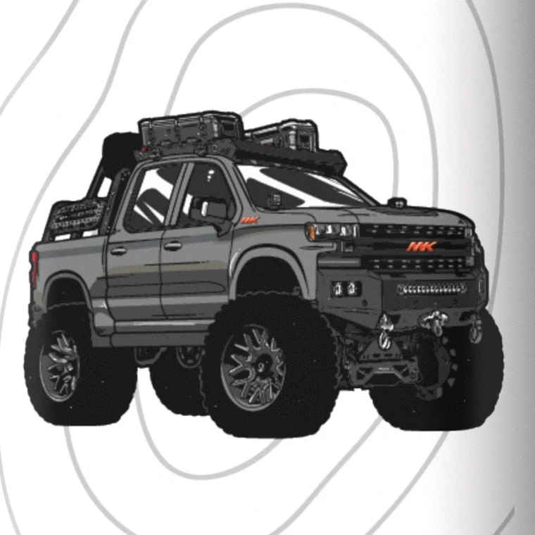 MK Lighter Windproof Torch Flame Lighter – Stylish Chibi Vehicle Design