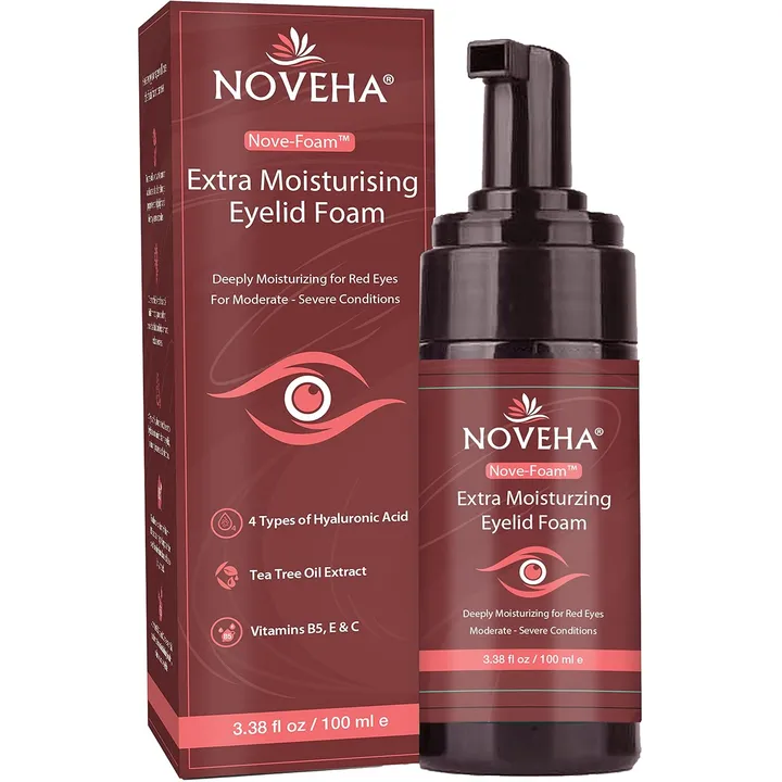 NOVEHA Extra Eyelid Foaming Cleanser