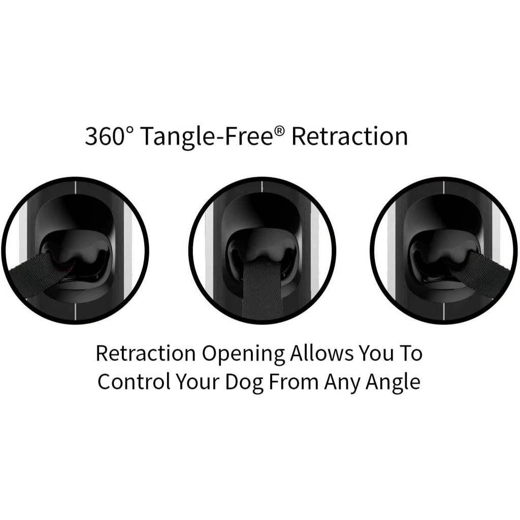 TUG 360° Tangle-Free Original Retractable Dog Leash