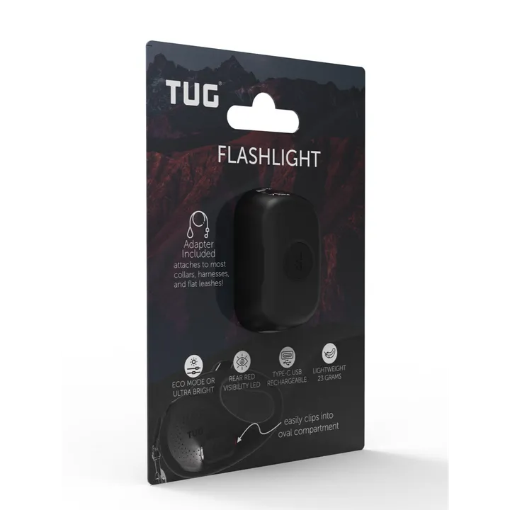 TUG Dog Light Walking Flashlight Connects to Dog Leashes