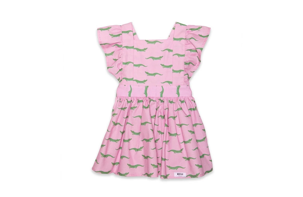 Worthy Threads 100% Cotton Vintage Inspired Dress in Surprise Print