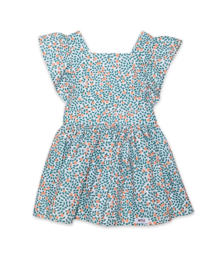 Worthy Threads 100% Cotton Vintage Inspired Dress in Surprise Print