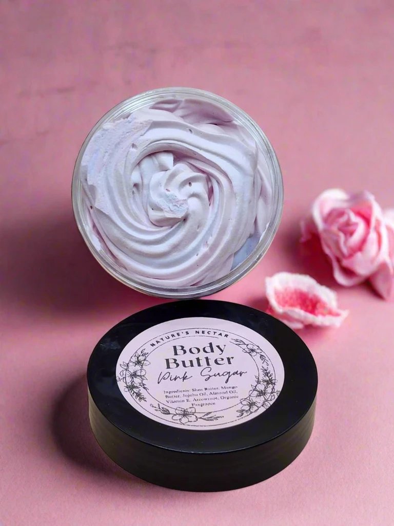 The Nature's Nectar Body Butter Pink Sugar - Body Butter