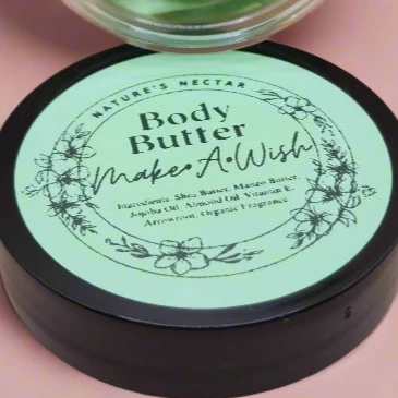 The Nature's Nectar Body Butter Make A Wish - Body Butter