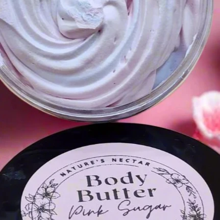 The Nature's Nectar Body Butter Pink Sugar - Body Butter