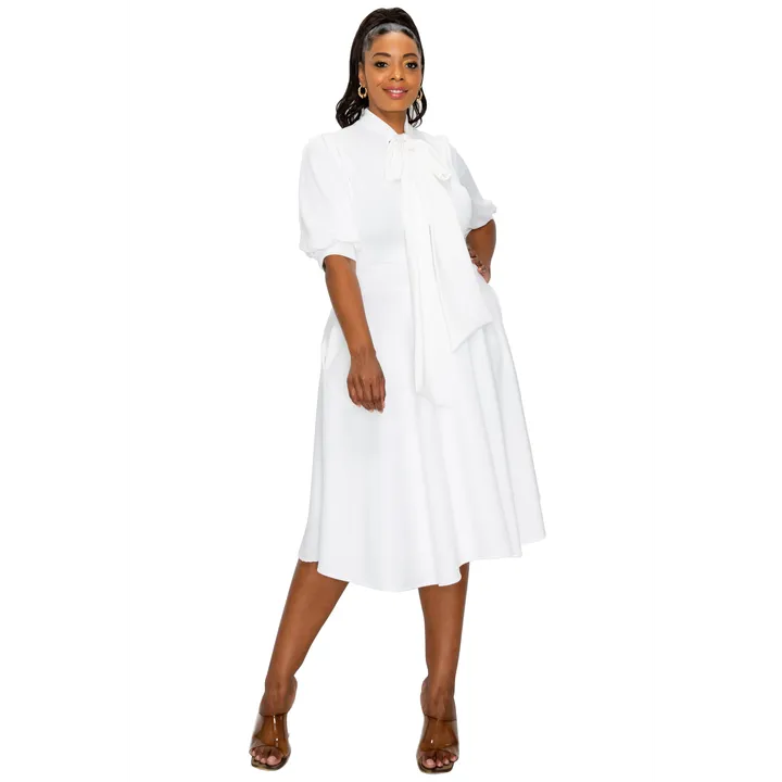 L I V D Carina Donna Flare Dress w/ Pockets