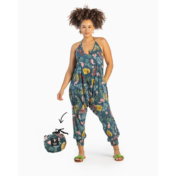 Buddha Pants Flower Harem Jumpsuit