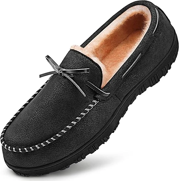 Comfy Footwear Memory Foam Anti-Slip Moccasins