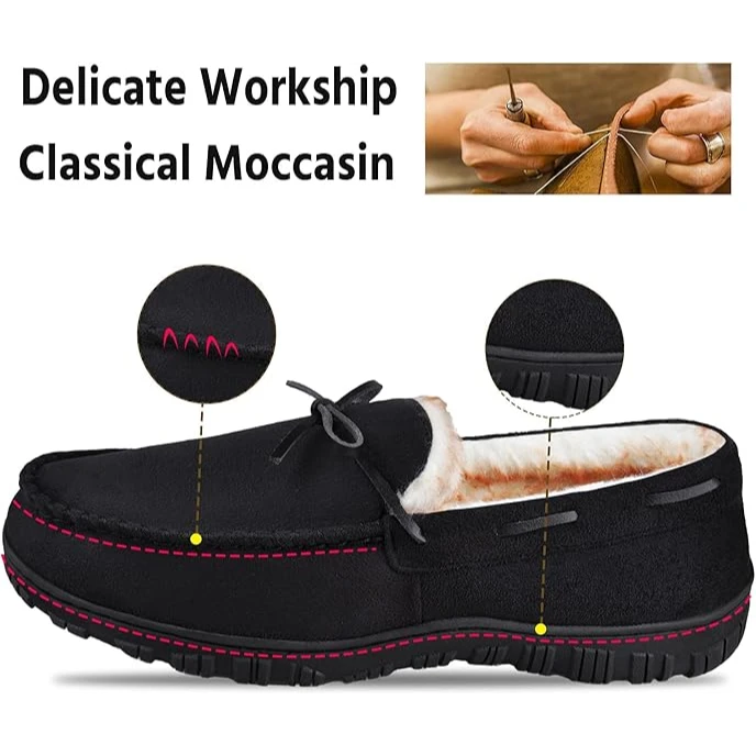 Comfy Footwear Memory Foam Anti-Slip Moccasins