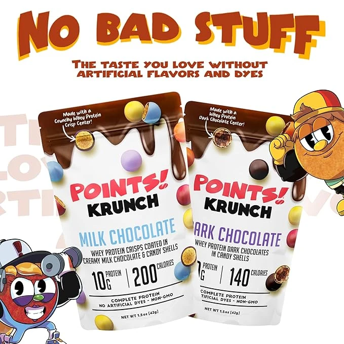 Hummii Snacks Points! Krunch Protein - Combo