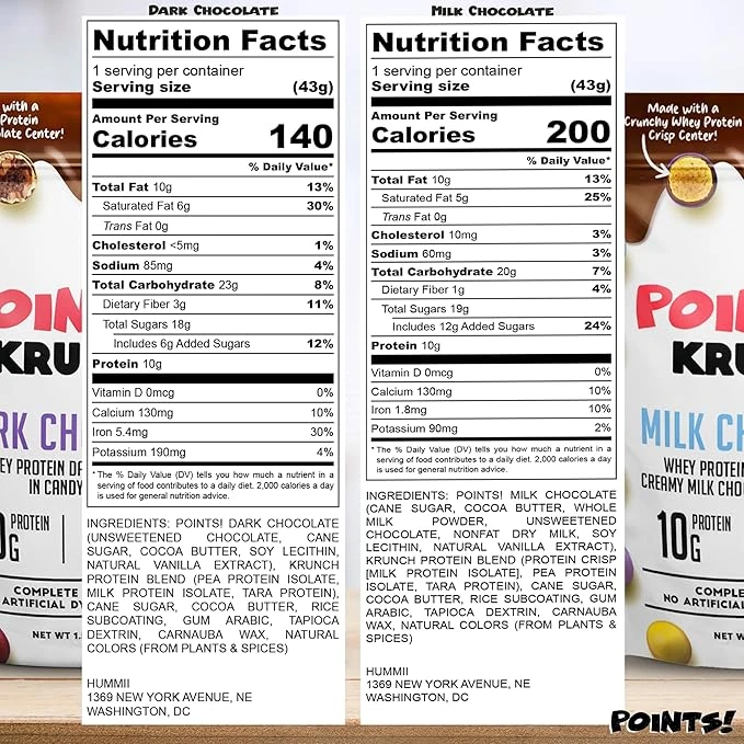 Hummii Snacks Points! Krunch Protein - Combo