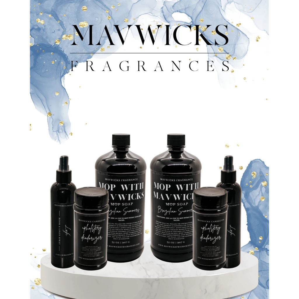 Mavwicks Fragrances Ultimate Spring Cleaning Set - Premium Fragrance Collection - 6 Count