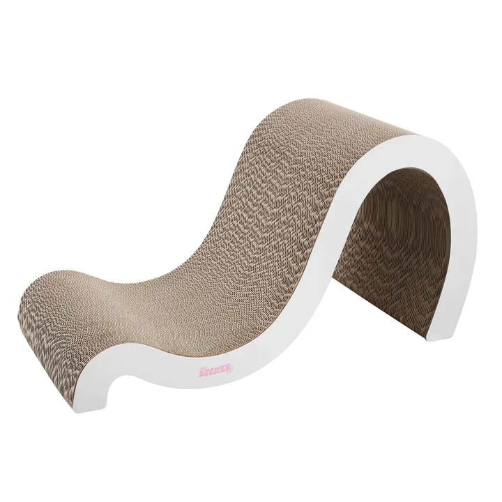The Licker Store Kona Double-Sided Wave Cat Scratcher with Catnip