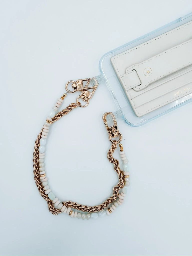 THE CÆP Clear MagSafe + Snowe Wristlet Set - No Chain