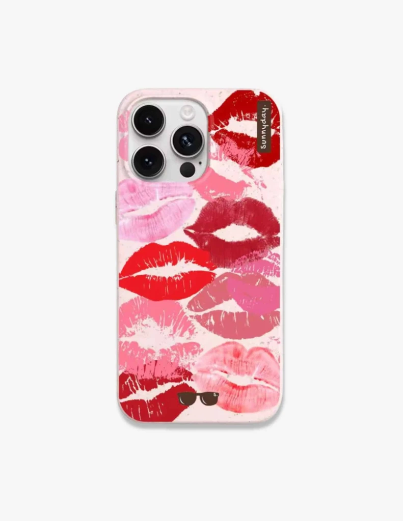 Sunnyday Lipstick Kisses IPhone Case