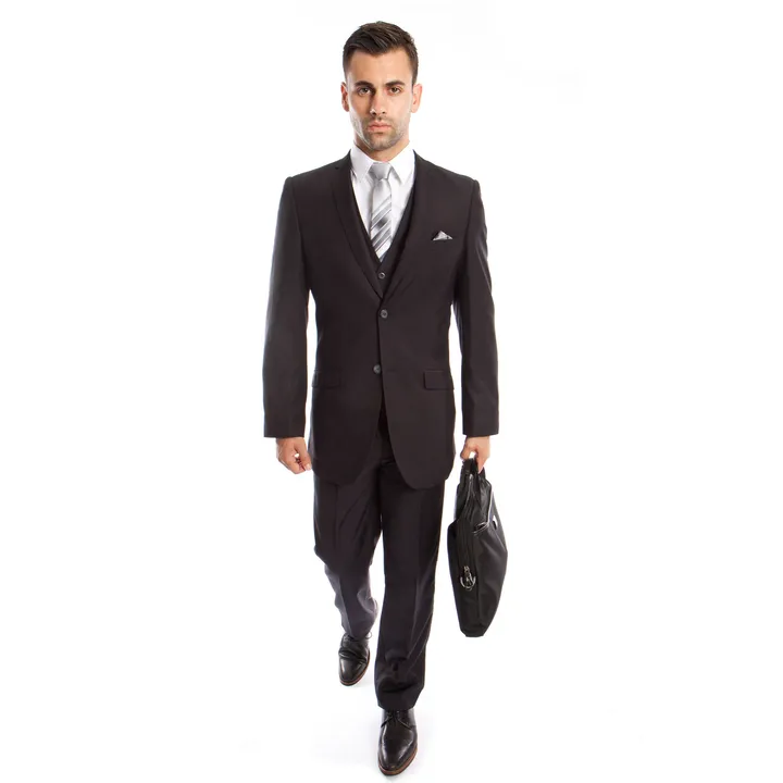 Suits America Slim Fit 3-PC Suit for Men