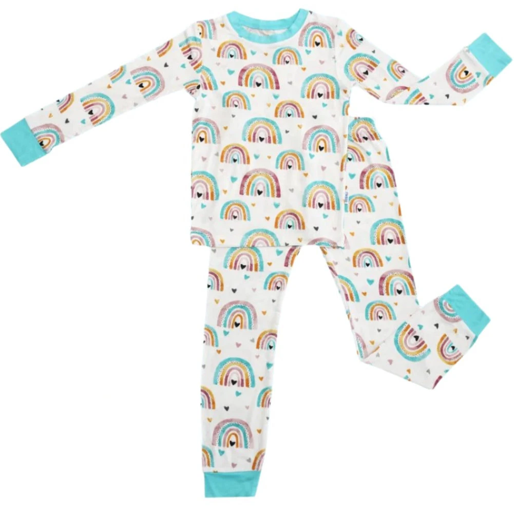 Zip N' Bear Radiant Rainbow Pajamas