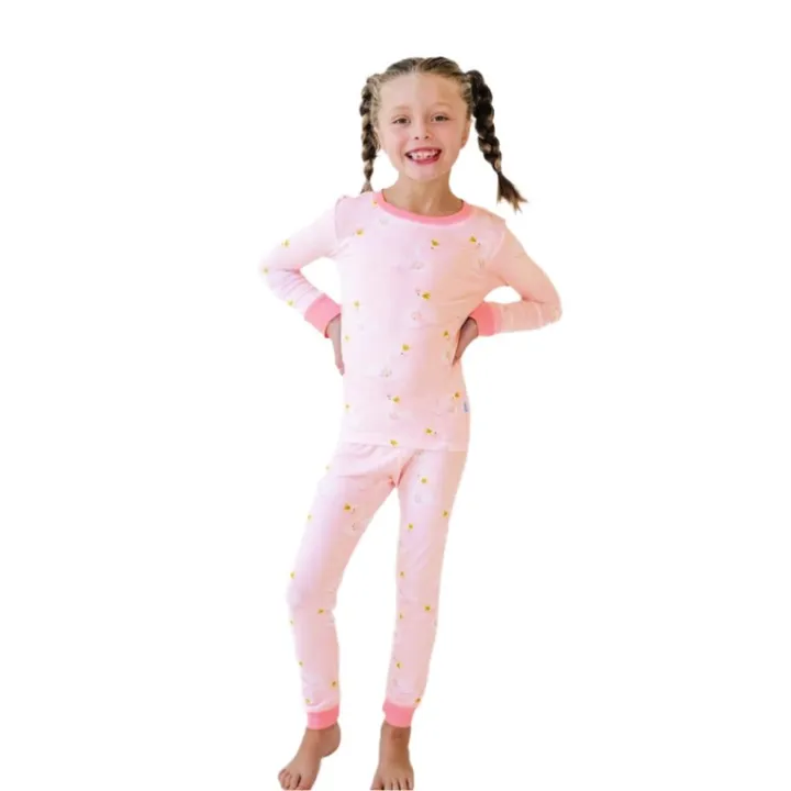 Zip N' Bear Swan Slumber Pajamas