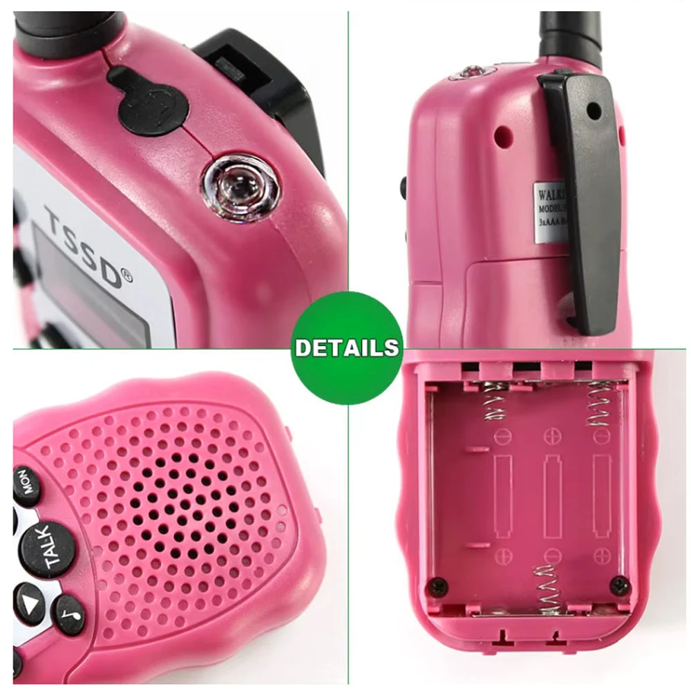 The Noodley Walkie Talkies Set for Kids Wireless Pocket 2 Way Radio Toy