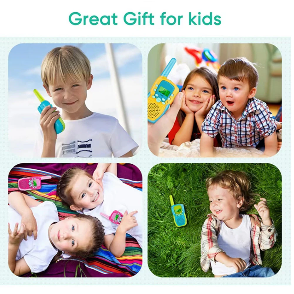 The Noodley Walkie Talkies Set for Kids Wireless Pocket 2 Way Radio Toy