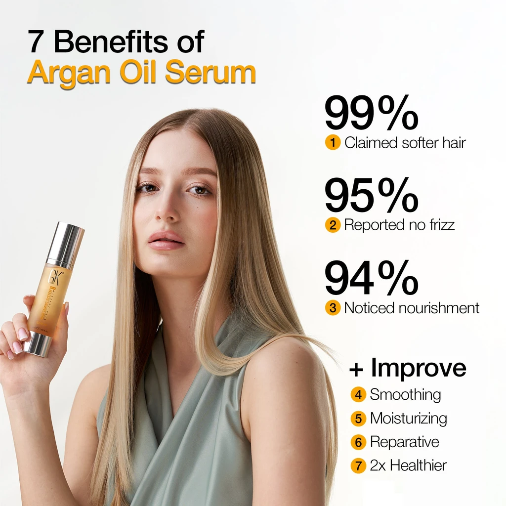 GK Hair Serum Argan Oil For Hair