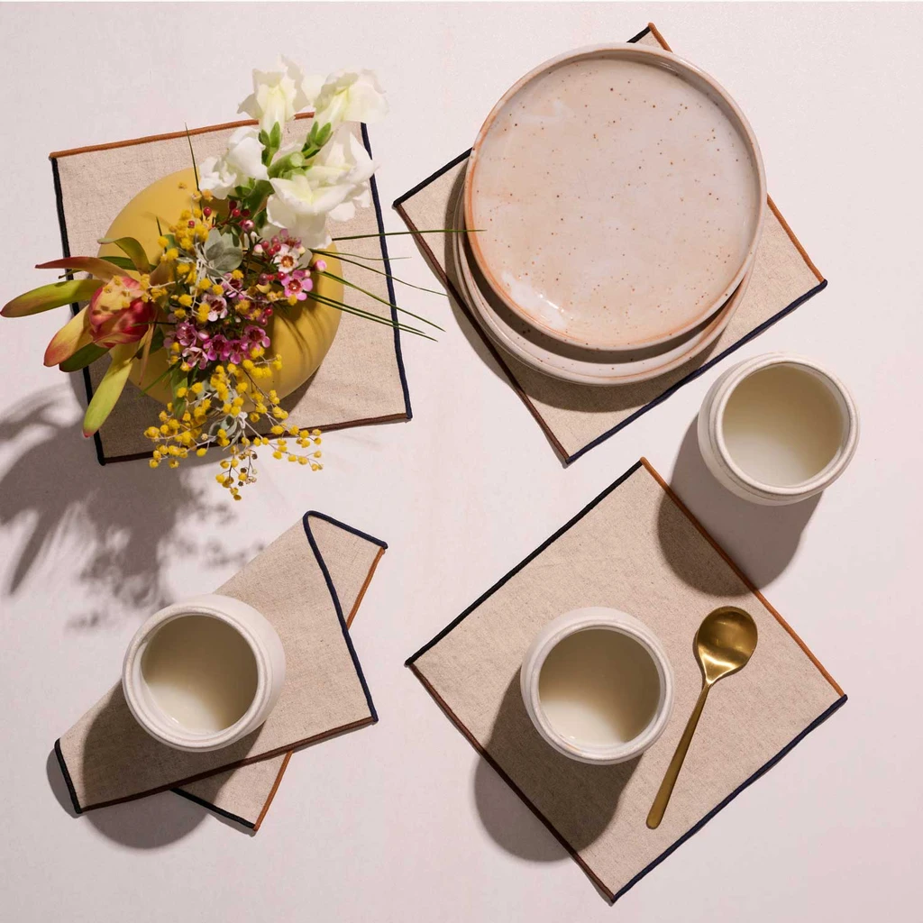 ATELIER SAUCIER Dune Appetizer Napkins