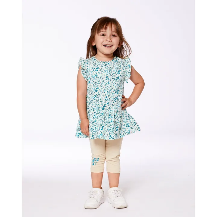 Deux par Deux Printed Organic Cotton Tunic Top