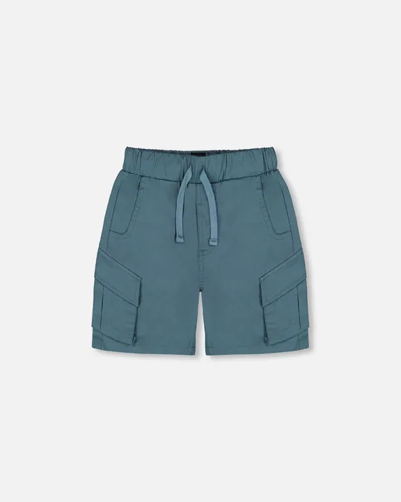 Deux par Deux Parachute Cargo Pocket Shorts