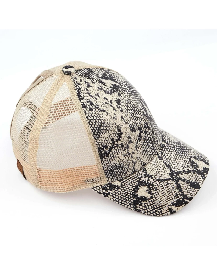 C.C Popular Pattern Pony Trucker Cap