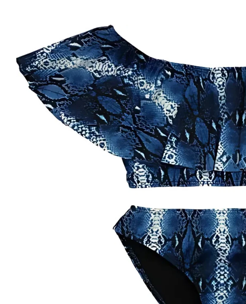 Cheryl Creations Kids Ruffle Two Piece Bathing Suit