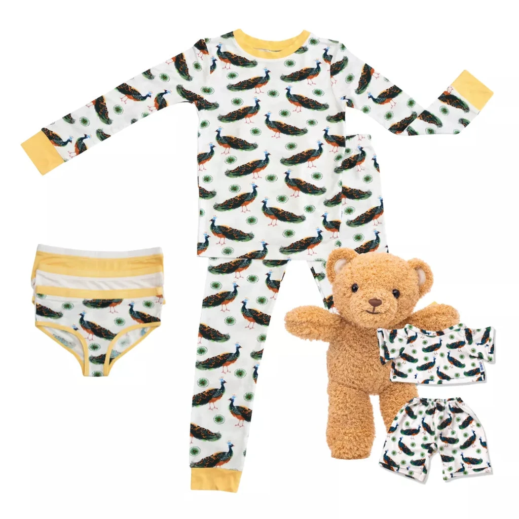 Zip N' Bear Pretty In Peacock Bundle