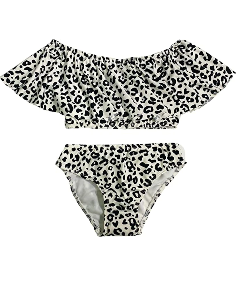 Cheryl Creations Kids Ruffle Two Piece Bathing Suit