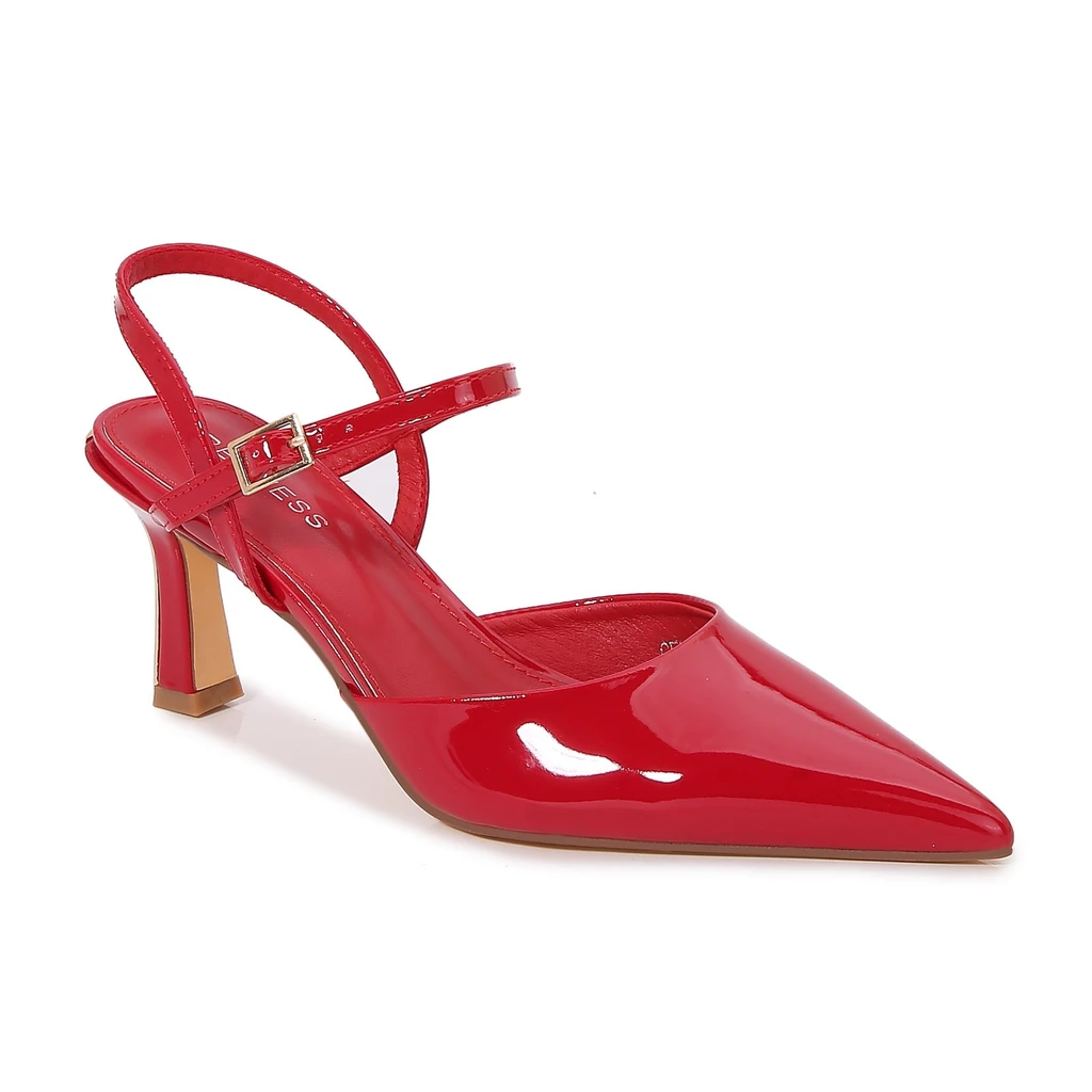 Berness Celine Pointed-Toe Slingback Heels